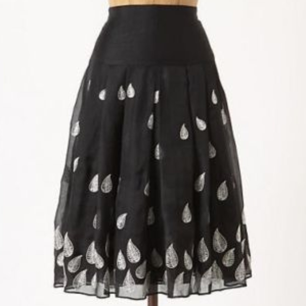 New Anthropologie Beaufort Gale Skirt by M Soeurs